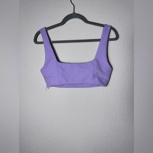 Princess Polly Huxley Lavender Women's Crop Top Size 4